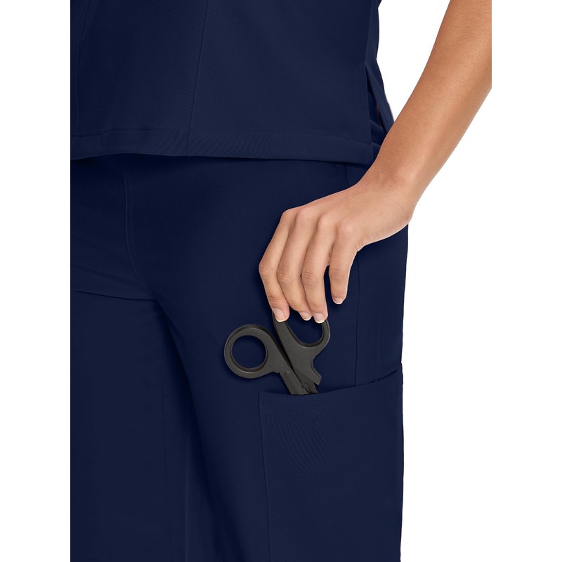 COZYFIT Scrubs for Women Set Medical Uniform - V-Neck Top