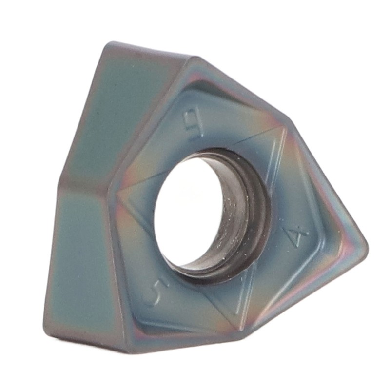 10Pcs Milling Inserts Heat Resistant Tin Plated CNC Cemented Carbide