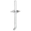 Gah-Alberts 215446 Post Anchor with Peg Hot-Dip Galvanised for Embedding