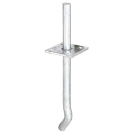 Gah-Alberts 215446 Post Anchor with Peg Hot-Dip Galvanised for Embedding in Concrete