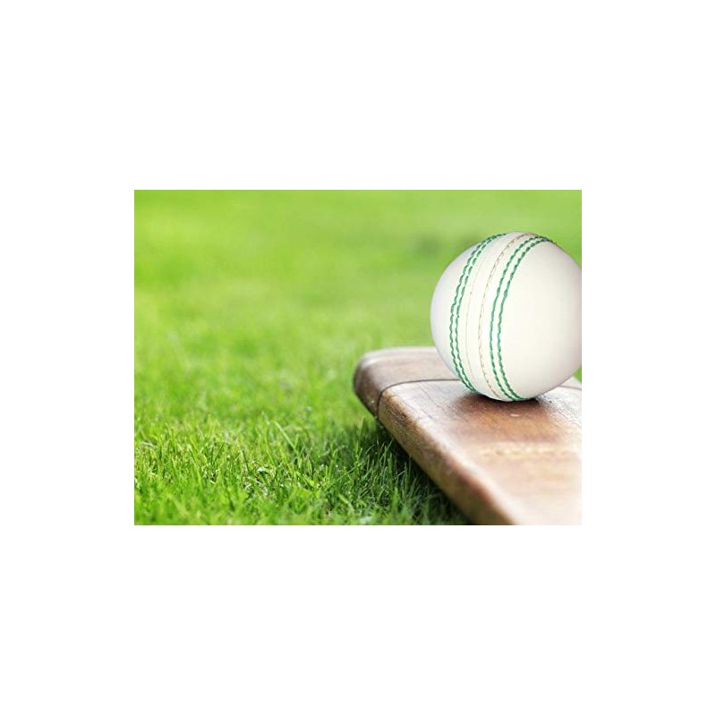 KSZ TRADERS 3 x Soft Rubber Cricket Balls - White