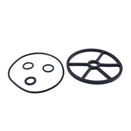 Holdia 271104 Diverter & 271106 Sight Glass Gasket with Top and Stem O-Ring Kit Compatible with Pentair Pool Filter Valve Rebuild Kit PacFab 1 1/2" Top/Side Mount Pool Spa Multiport Valve