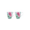 Pip Studio Set of 2 cups blushing birds, blue, 350