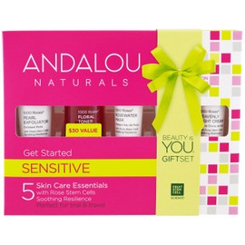 Andalou Naturals Sensitive 1000 Roses Get Started Kit