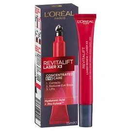 L'Oréal Paris Eye Cream, Firming & Reduces Bags Under Eyes, Revitalift Laser, 15ml