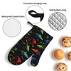 WAWOWA Shark Oven Mitts and Potholders BBQ GlovesSets of 4,