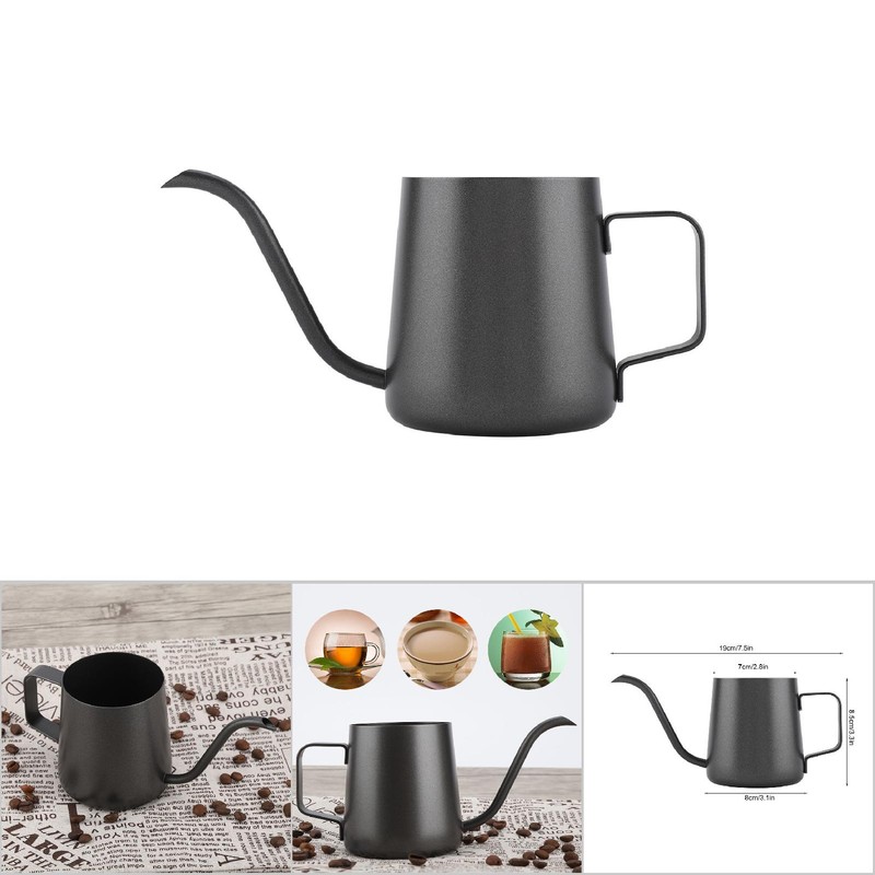 350 ml Stainless Steel Gooseneck Pour Over Drip Coffee Maker