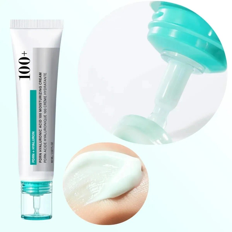 2pcs Crema Facial Hidratante Con Ácido Hialurónico, Pdrn 100