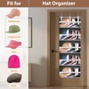 KYEVIS Over The Door Hat Organizer for Baseball Caps, Hold