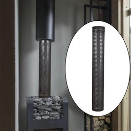 MagiDeal Chimney Spark Arrestor Screen Stoves Pipe Spark Arrestor Chimney Guard Chimney Anti Scalding Mesh for Furnace Winter Heater, Mouth Diameter 135mm