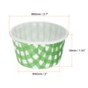HARFINGTON 100 Pcs Standard Cupcake Liners Cupcake Cups Disposable Oven