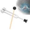 OM136.1 Aluminum Alloy Tuning Fork Portable Yoga Sound Therapy Tuning