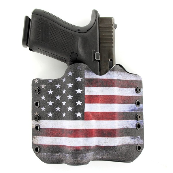 OWB Olight PL-2 Valkyrie Holster - USA RWB (Right-Hand, for