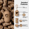 VETRESKA Dog Poop Bags Dispenser with Coffee Scented Waste Bags,