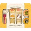  Kit de Regalo Burt's Bees Tips and Toes, 6 Productos en Tamaño de Viaje en Caja de Regalo - 2 Cremas de Manos, Crema para Pies, Crema para Cutículas, Ungüento para Manos y Bálsamo Labial
