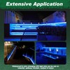 Gepas LONGRUNNEW Replacement 35.4'' LED Light Strip Color Changing for