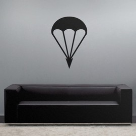 #3934 Paratrooper Army Coat of Arms Badge Emblem Wall Sticker 45 x 65 cm