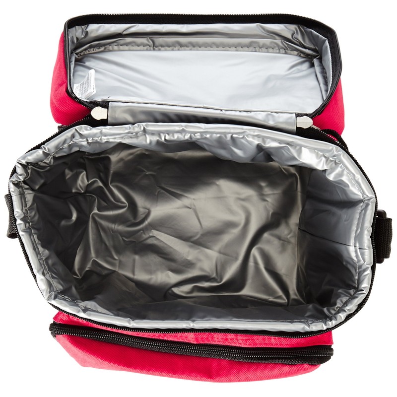 Everest Cooler Lunch Bag, Red, One Size