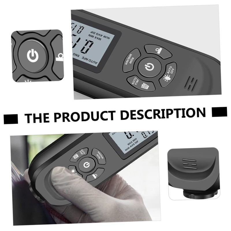 ULTECHNOVO Digital Gauge Coating Thickness Car Paint Tester High Accuracy