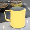 Milk Frothing Pitcher Stainless Steel 380ml Pointed Spout Milk Froth