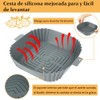 Ausein Paquete de 2 de Silicona para Freidora de Aire,