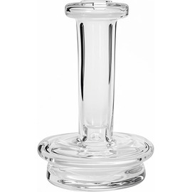 Glass Wine and Beverage Bottle Stoppers, Decorative Clear Candy Jars Lids, Glass Attachment Accessories Pro Dry Top (Type B)