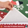 GRANNY SAYS Christmas Washable Bathroom Rugs Sets 3 Piece, Winter