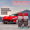 OUMSIS Brake Cleaner, Non-chlorinated Brake Cleaner Spray Can, Oil-Dust-Rust Remover