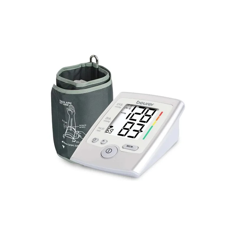 Monitor De Presin Arterial De Brazo Automtico Bm35 Beurer Gris
