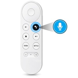 Upgrade Voice Remote for Google Chromecast 4k Snow TV, G9N9N Replacement Remote Control for Google TV, GA01920-US, GA01409-US, GA01923-US, GA01919-US