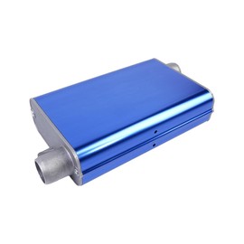 VOANZO Aluminium Alloy Silencer Auxiliary Heater – 22 mm Exhaust Silencer with Thickened Clips and Screws, Exhaust Hose for Car Air Heater Systems