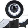 Electronic Magnetic Levitation Floating Globe with LED Light Home Display(Silver