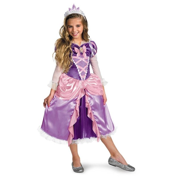 Princess "Tangled" Rapunzel Shimmer Deluxe Costume - Extra Small (3T-4T)