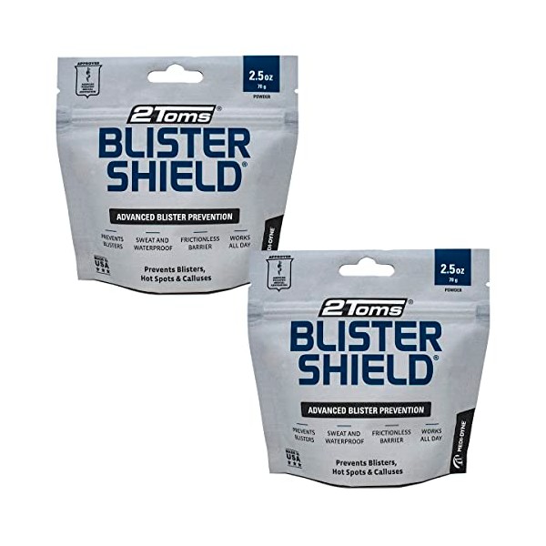 2Toms BlisterShield Advanced Waterproof Blister Prevention, Friction Free Protection Designed