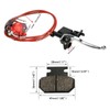 FVRITO Rear Hydraulic Disc Brake System Hand Brake Master Cylinder