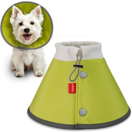 Agape Soft Dog Cone for Small Dogs & Cats, Comfy Dog Recovery Collar After Surgery, Adjustable E Collar Alternative to Stop Licking, Protective Elizabethan Collar for Pup&Kitty, Comfortable Dog Cones