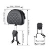 Adjustable Driver Backrest Rider Backrest Plug-In Backrest Compatible With Indian