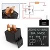 Vkinman 2 Pcs Relay Harness 5-Pin 5 Wire 80A 12V