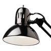 GLOBE Electric 12641 Architect 32" Swing-Arm Clamp-On Lamp, Black Architect,