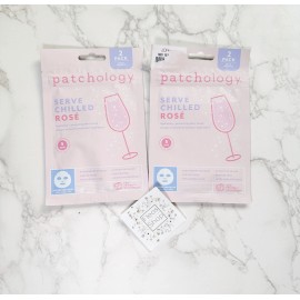 Patchology Serve Chilled Rose Hydrating Renewing Sheet Mask 2-pack (4ct mask)