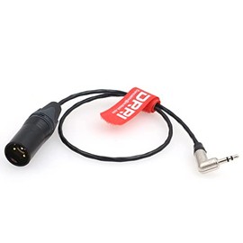 DRRI Tentacle SYNC 3.5mm TRS Jack to XLR 3pin Male Time Code Cable for Canon C100, Sony EX1 / FS100 / FS700 /FS5 / FS7