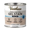 Varathane Total Control Gel Stain Water-Based Wood Stain, Half Pint,