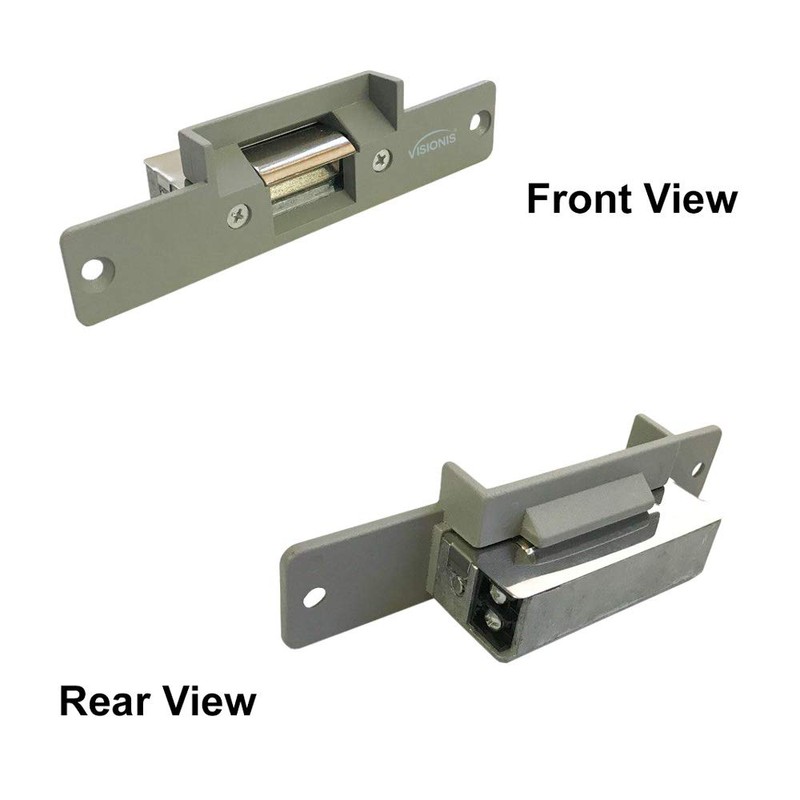 Visionis VIS-EL101-FSA 770lbs Stainless Steel Electric Door Strike Lock for