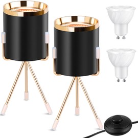 VOCOCIDOL Spot Lights Indoor Floor Lamp, 6W Uplighting Indoor, Floor Can Lights for Plants Pictures Corner Ambient Lighting, 2 Pack