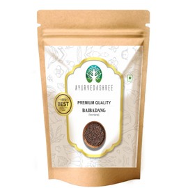 AYURVEDASHREE Baibadang (Fruit) 100gm | Vidanga (Phal) | Embelia Ribes | Vayuvilamgam | False Pepper |100% Natural
