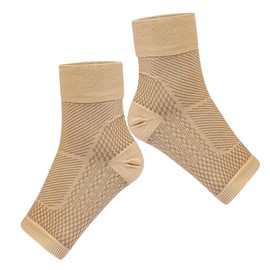 TOVINANNA Running Socks Plantar Relief Compression Socks for Women Men Ankle Brace Support s m