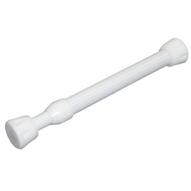 HEIAN SHINDO SMP-12 Tension Rod, Gap Storage, White, Load Capacity 4.4 lbs (2 kg), Width 6.3 - 8.3 inches (16 - 21 cm), Pipe Diameter 0.5 / 0.4 inches (1.3 / 1.0 cm), Heian Shindo Industries