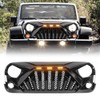 EOMD Front Grill Goliath Grille compatible with 2007-2018 Jeep Wrangler