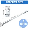 Trandraft 2 Pack Universal File Bars for Filing Cabinet Lateral