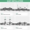 M METERXITY 20-Pack M2 Wire Rope Clips Duplex Double Bolt